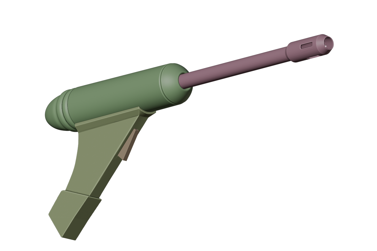 Padmé Amidala ELG-3A Blaster Pistol – Sliceables reference image 3