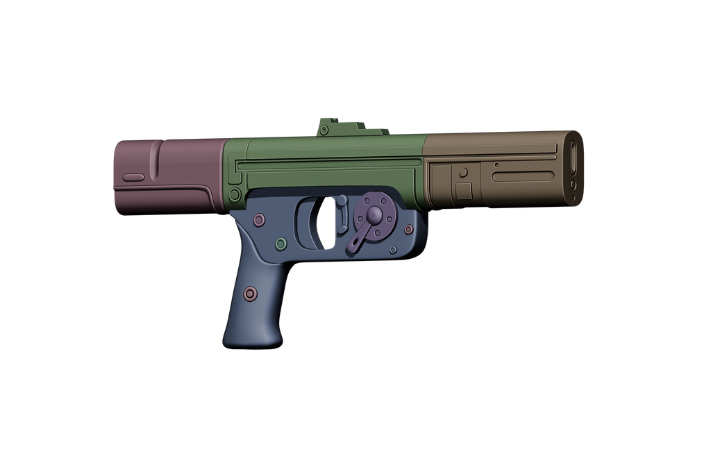 L7 Liquidsilver Light Blaster Pistol – Sliceables reference image 2