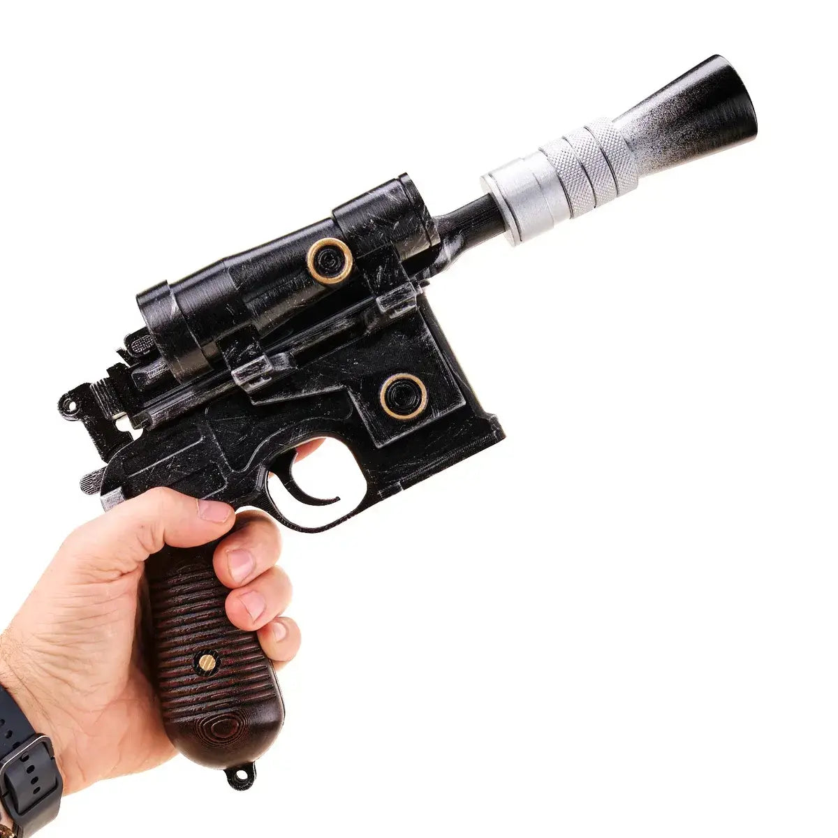 Luke Skywalker DL-44 Bespin Blaster – Sliceables reference image 4