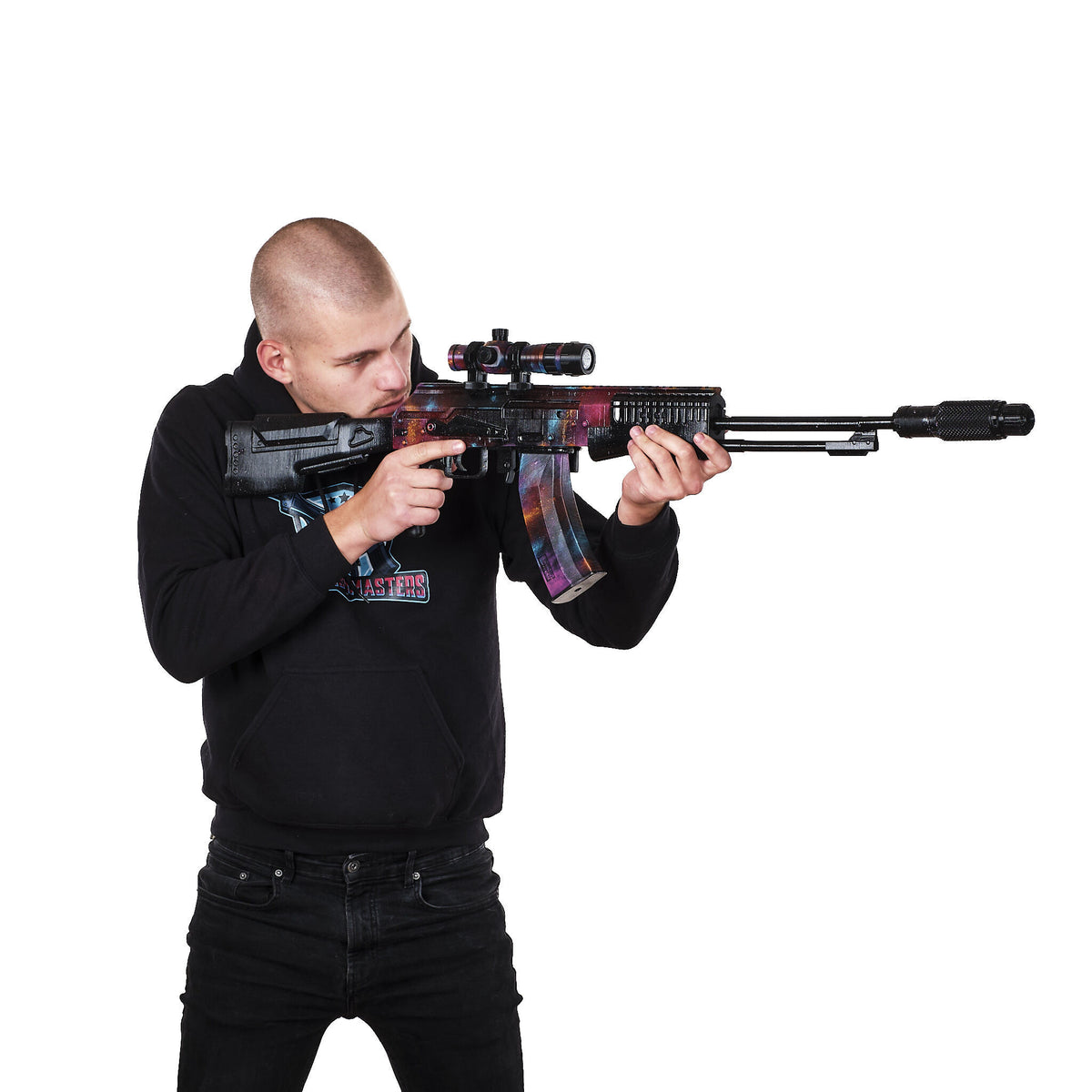 SVA 545 Custom Call of Duty cosplay prop — creator reference image 4