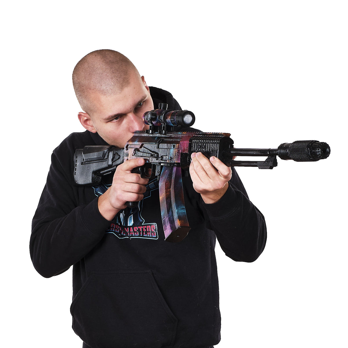 SVA 545 Custom Call of Duty cosplay prop — creator reference image 5
