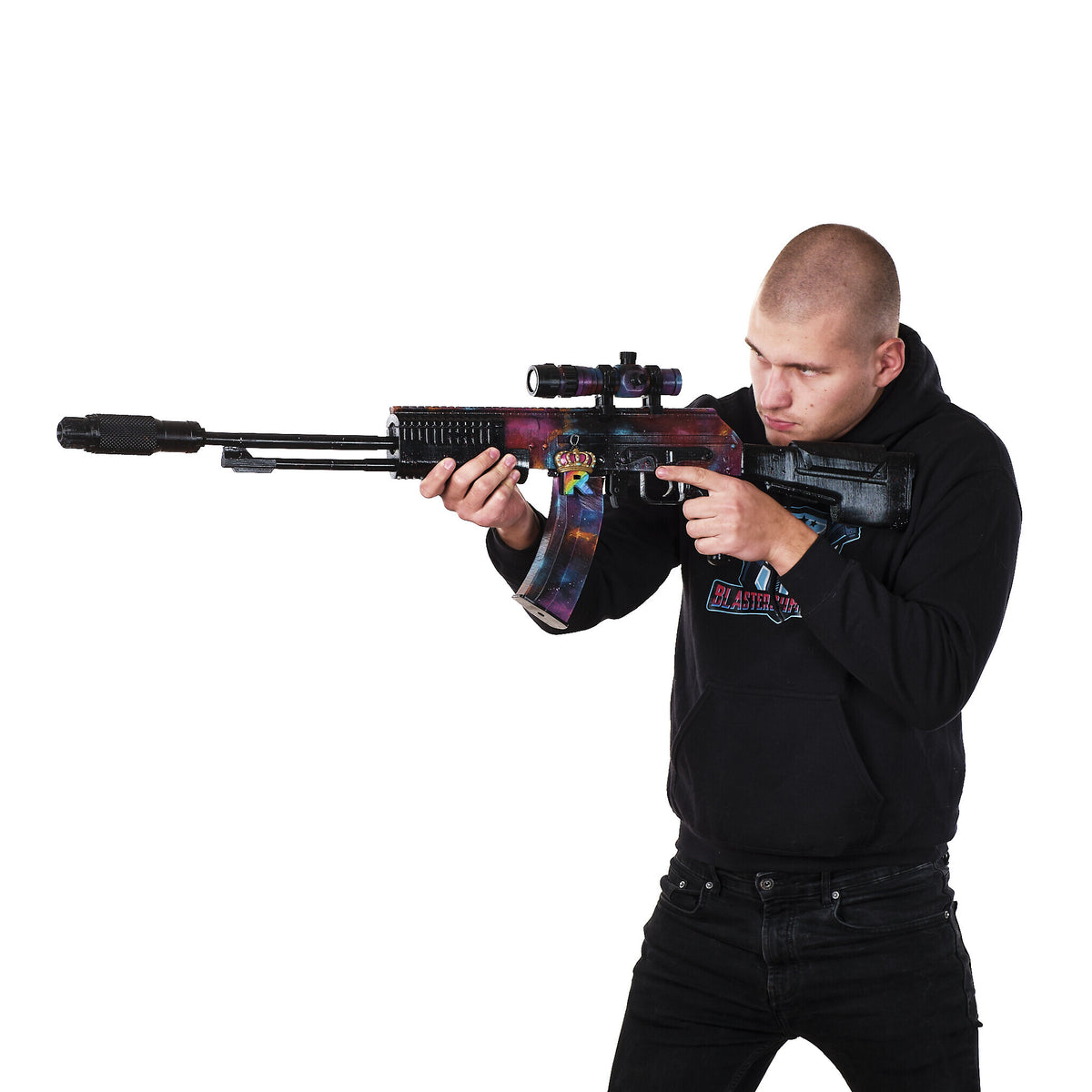 SVA 545 Custom Call of Duty cosplay prop — creator reference image 6