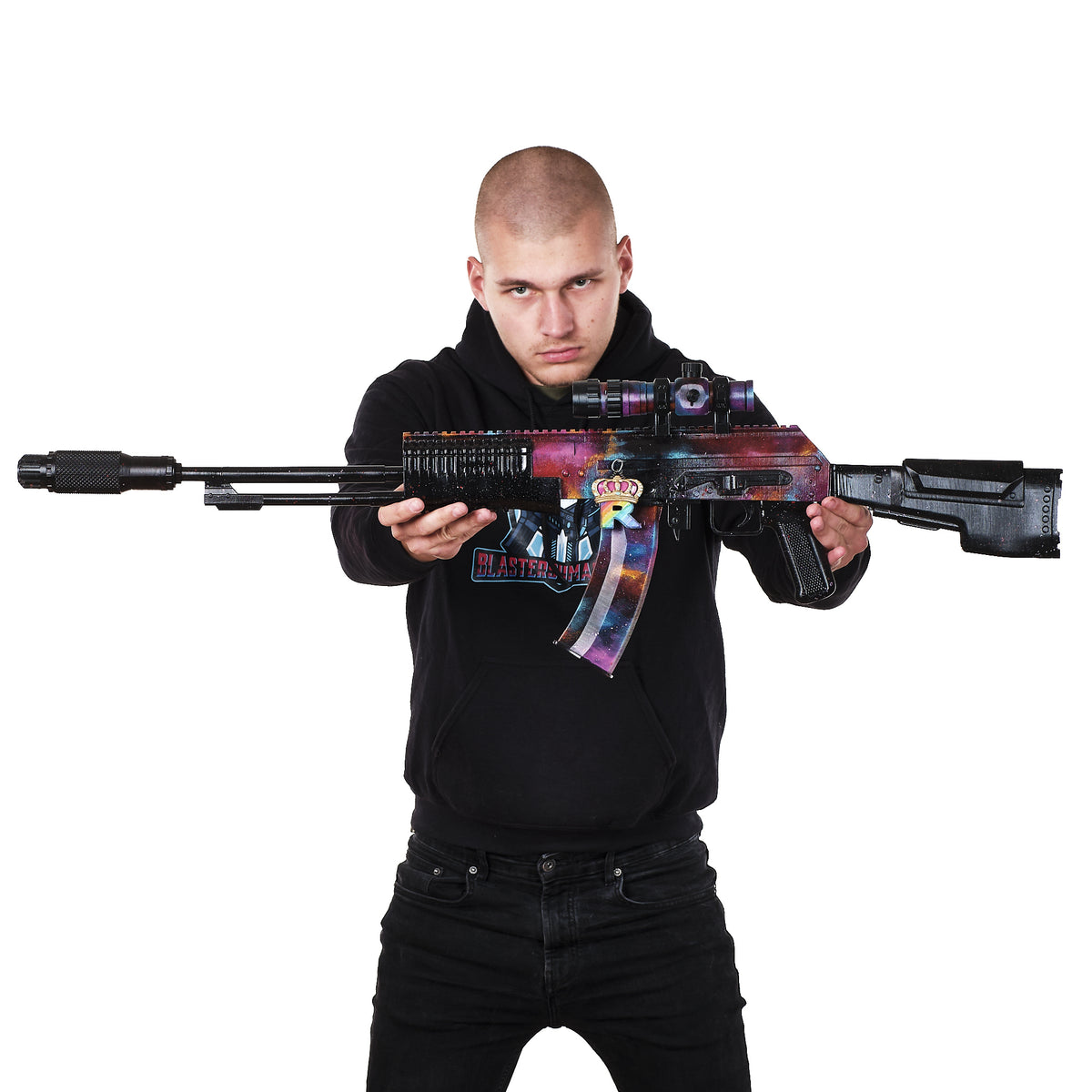 SVA 545 Custom Call of Duty cosplay prop — creator reference image 7