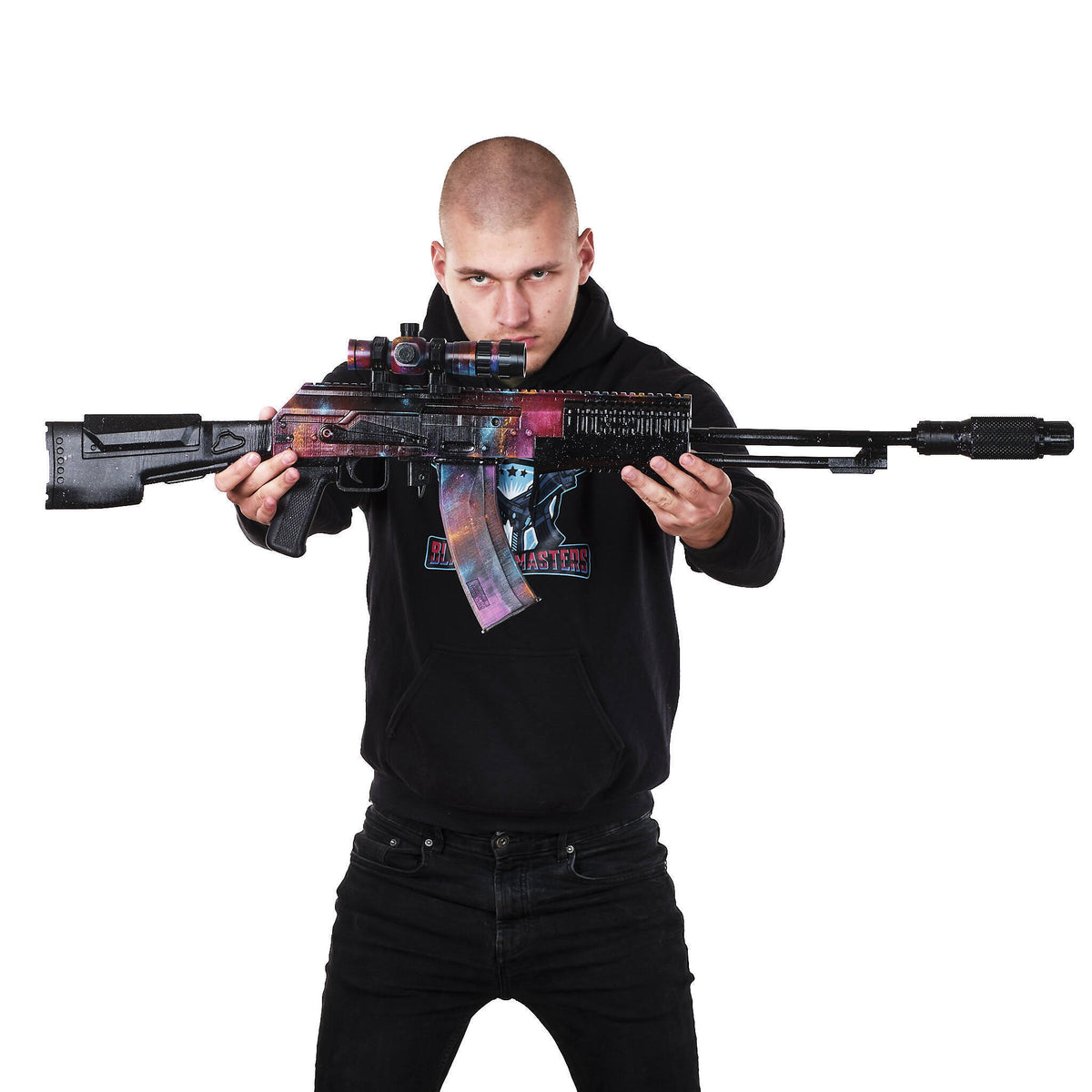 SVA 545 Custom Call of Duty cosplay prop — creator reference image 8