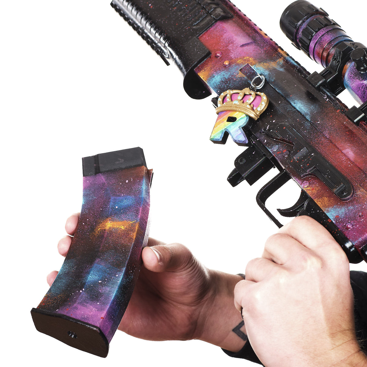 SVA 545 Custom Call of Duty cosplay prop — creator reference image 13